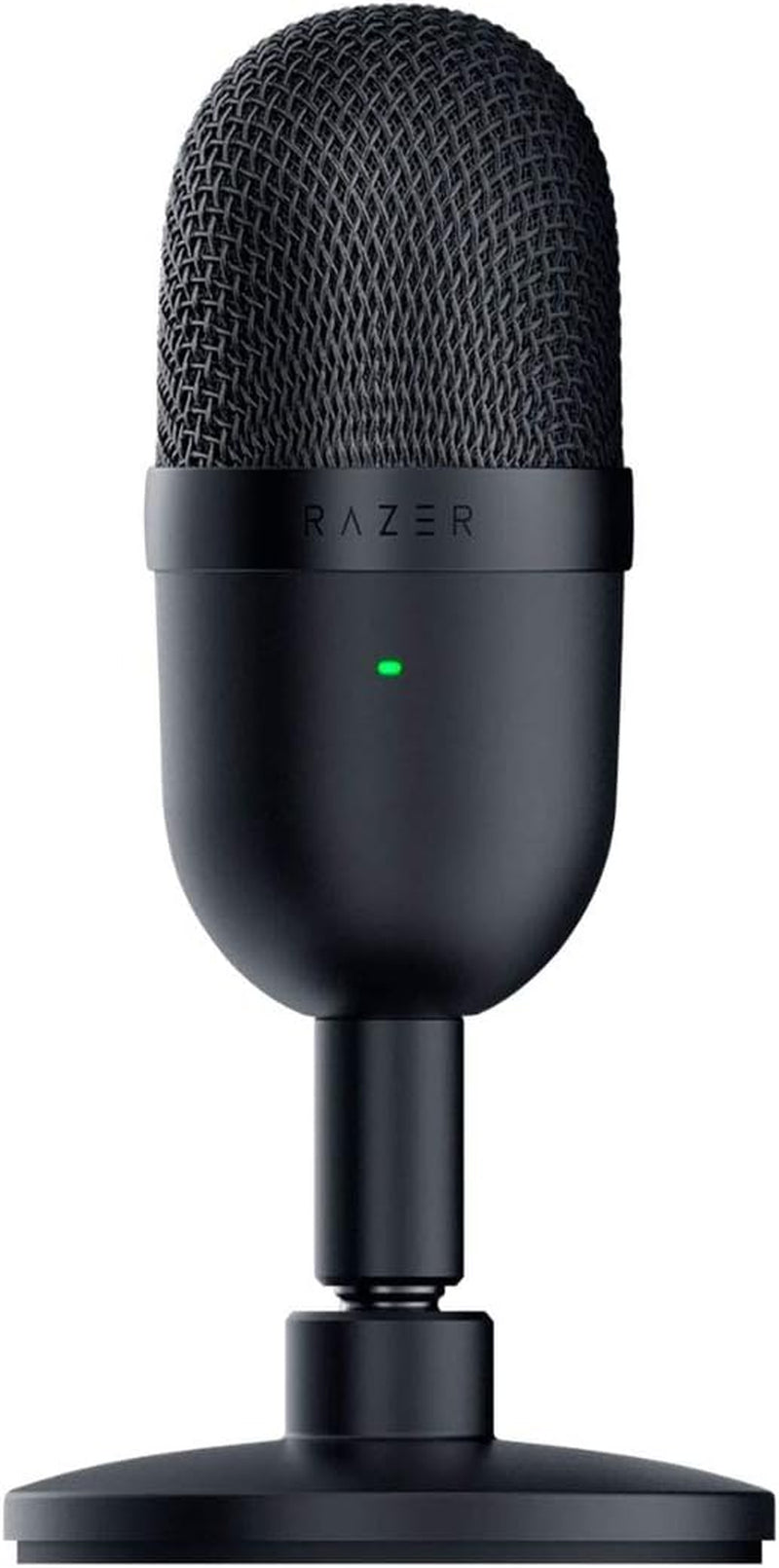 Seiren Mini USB Streaming Microphone: Precise Supercardioid Pickup Pattern - Professional Recording Quality - Ultra-Compact Build - Heavy-Duty Tilting Stand - Shock Resistant - Classic Black